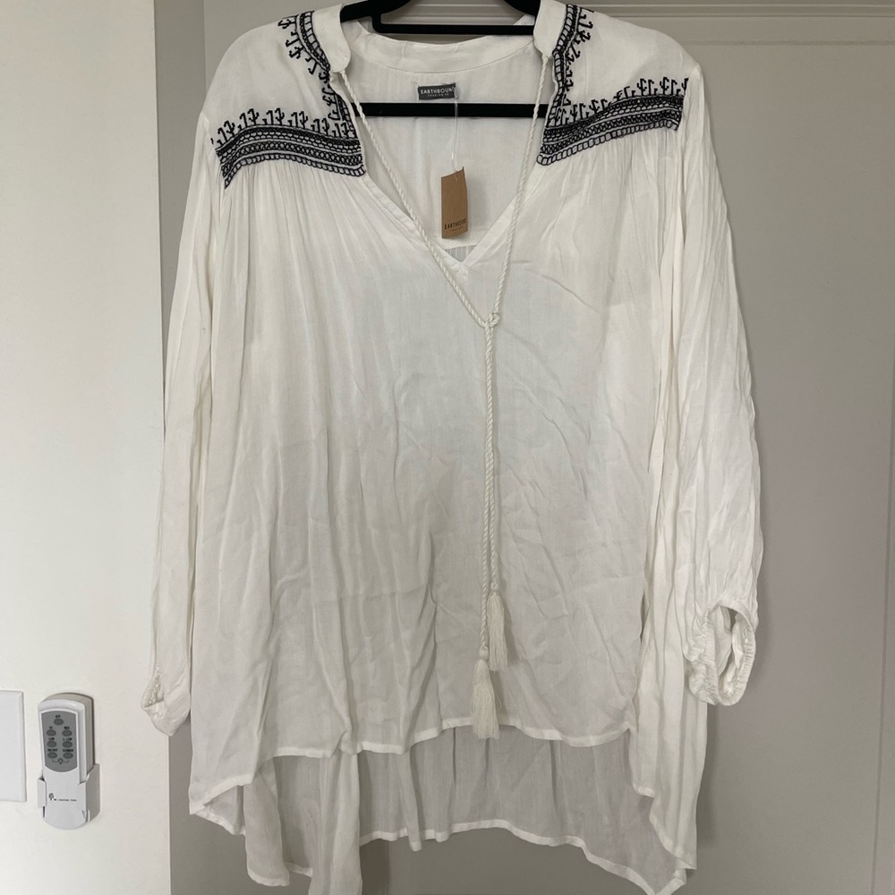Earthbound swim cover up